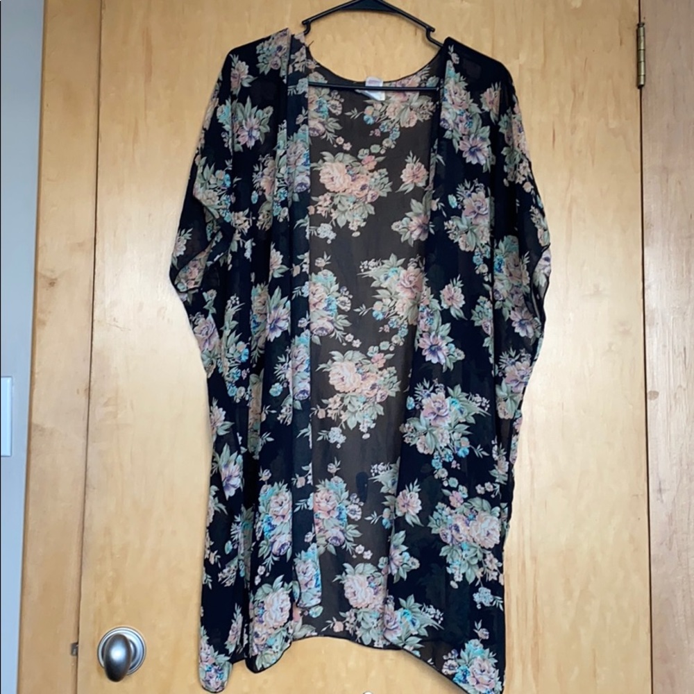 Rose kimono